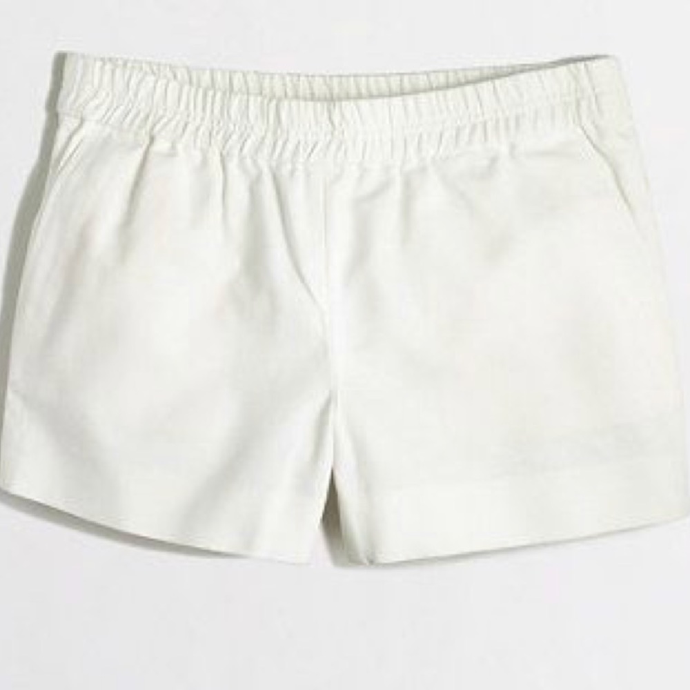 Jcrew white shorts - “3 inch board walk”